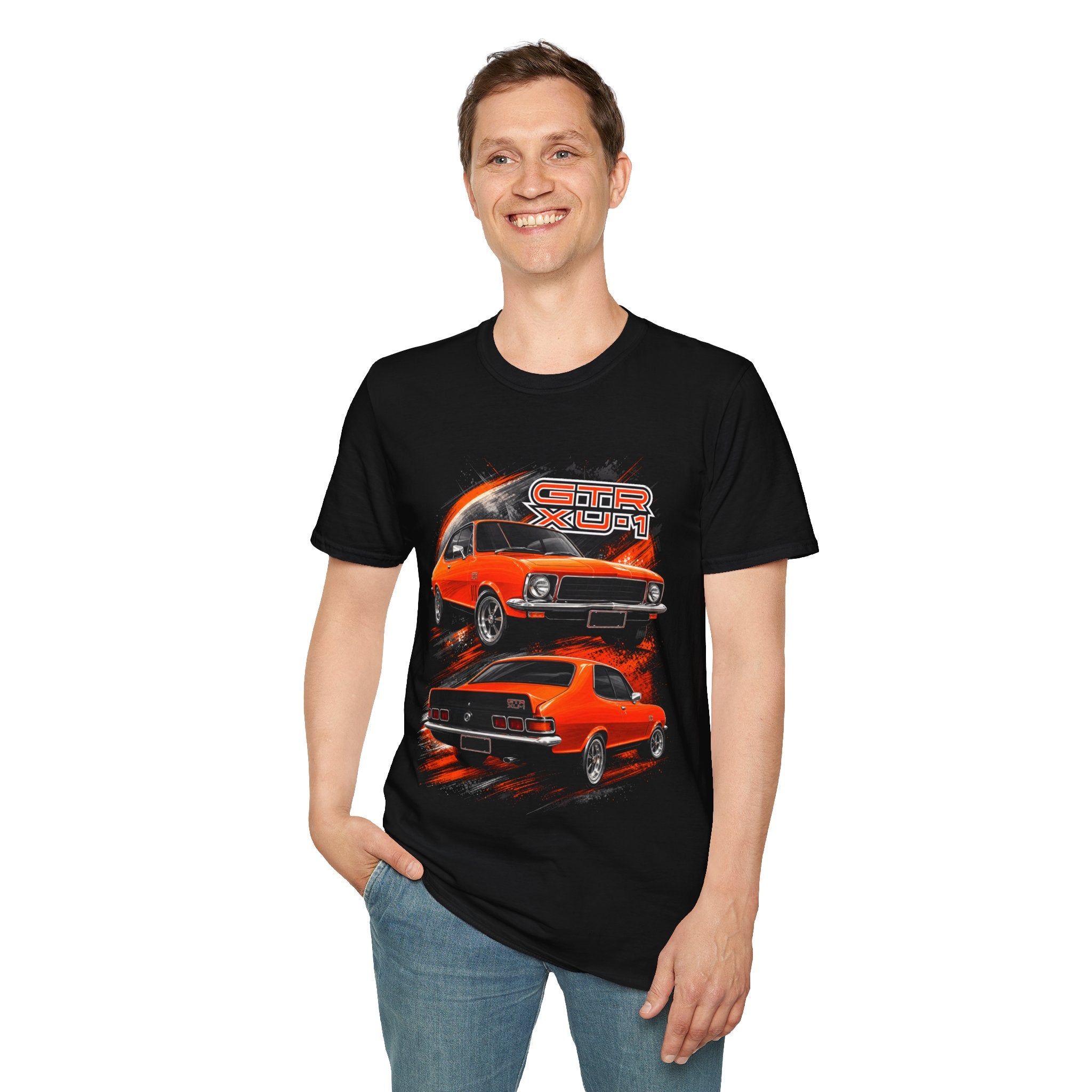 LJ XU1 Torana Orange Softstyle T-Shirt