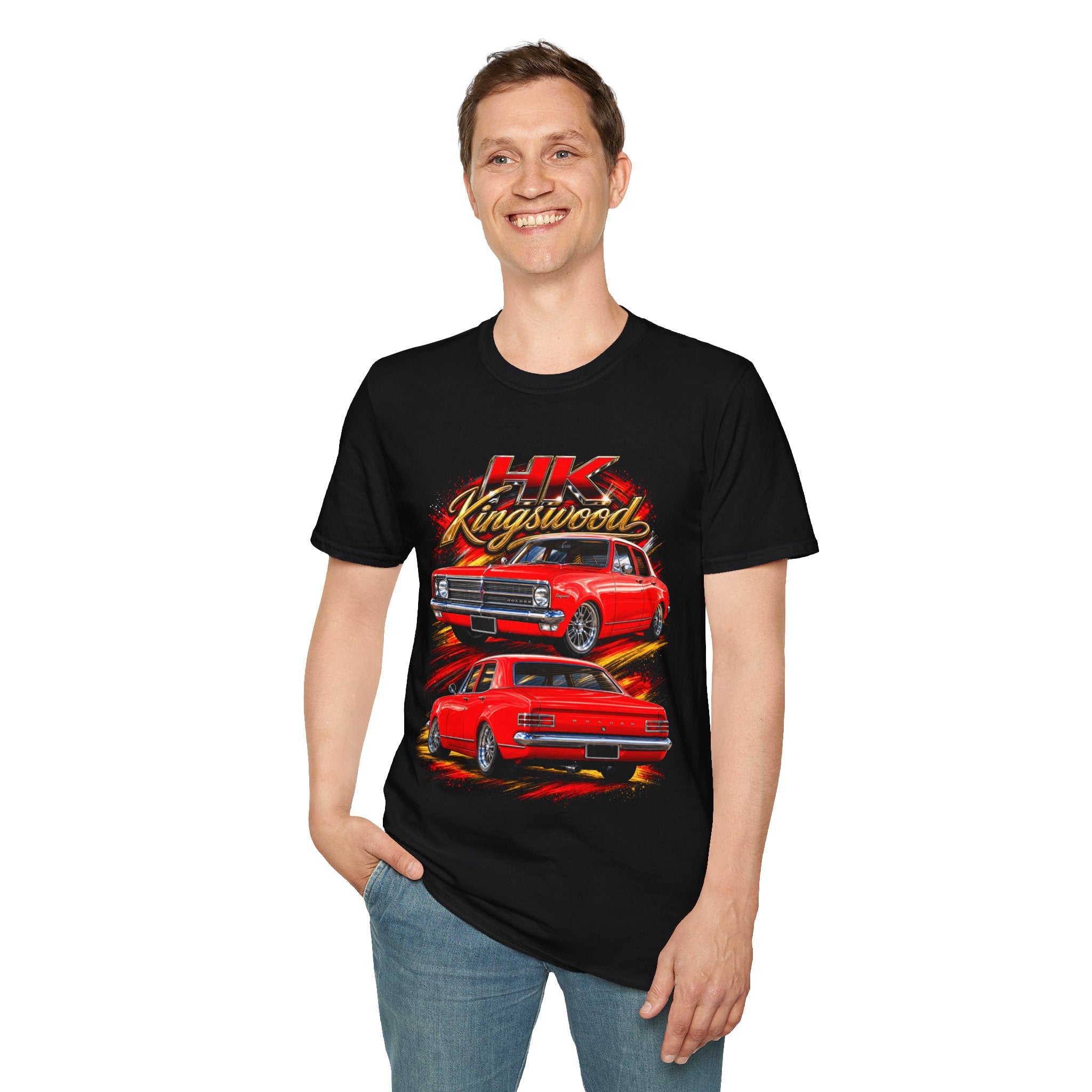 HK Kingswood Red Softstyle T-Shirt